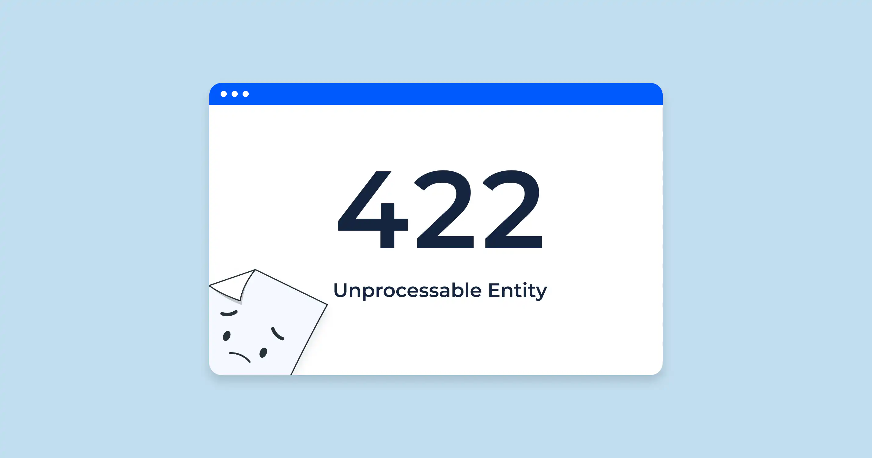 422 status code